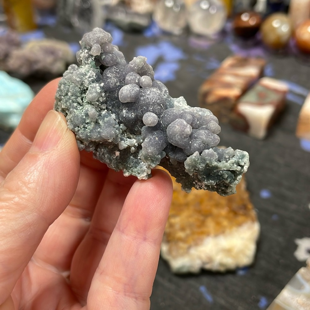 Grape Agate Specimen